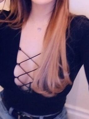 Guess Black Long-Sleeve Lace-Up V-Neck Bodysuit